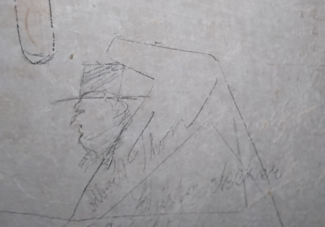 Dieses Bild ist leider ohne Datum gewesen aber es befand sich in dem Bereich, wo sich die Signaturen von Anfang 1900 befanden.