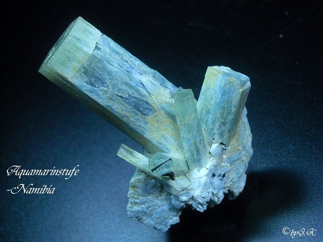 Aquamarin Stufe Namibia