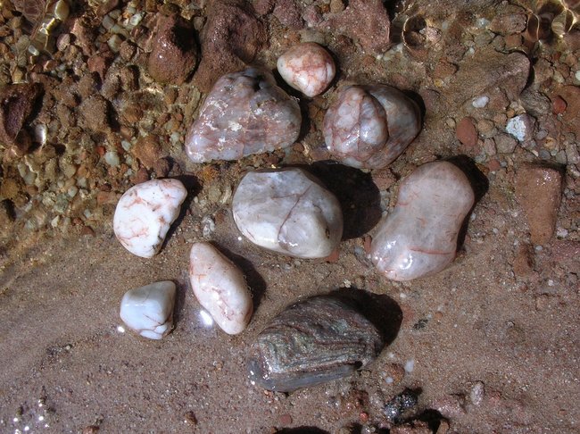 Quarzit naturgetrommelt