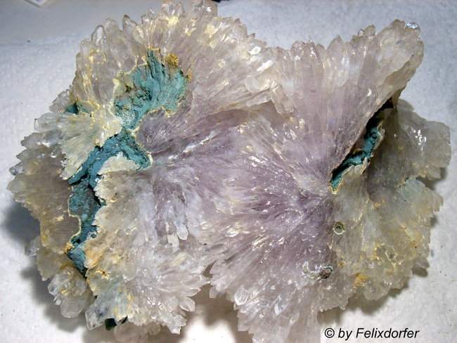 Flores-Amethyst Brasilien Rückseite