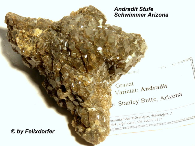 Andradit Schwimmerstufe aus Arizona a