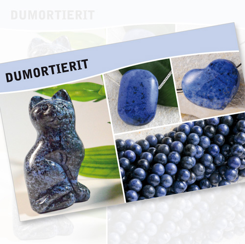 Dumortierit Steine Karte