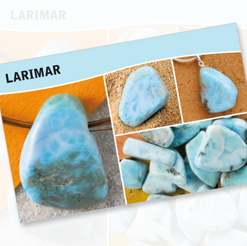 Larimar Steine Karte