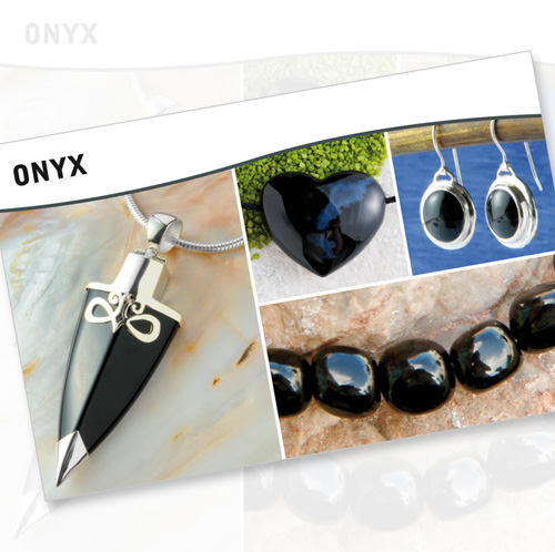 Onyx Steine Karte
