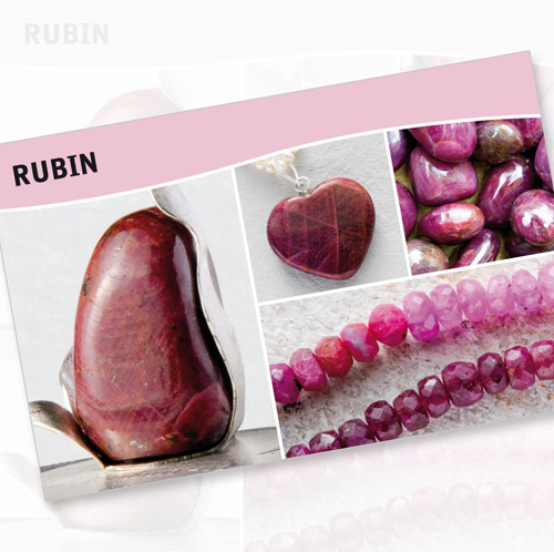 Rubin Steine Karte