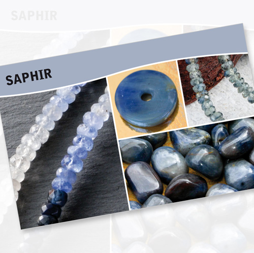 Saphir Steine Karte