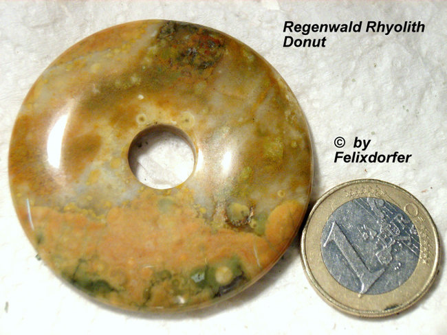 Regenwald Rhyolith Donut der nur im Ansatz einer ist