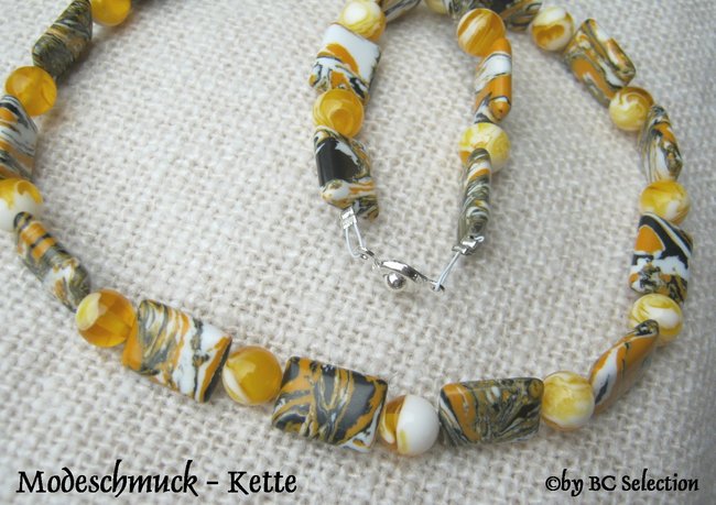 modeschmuck gelb-schwarz-kette004.jpg