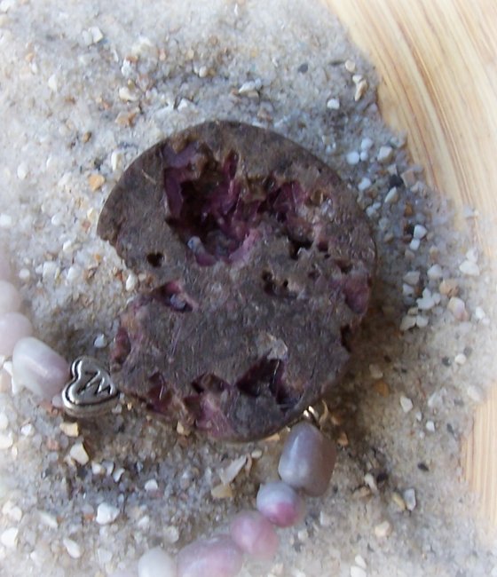 rosa Turmalin in Matrix