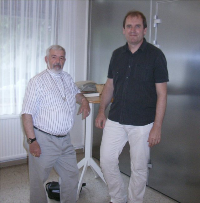 Hr. Michael Gienger mit mir