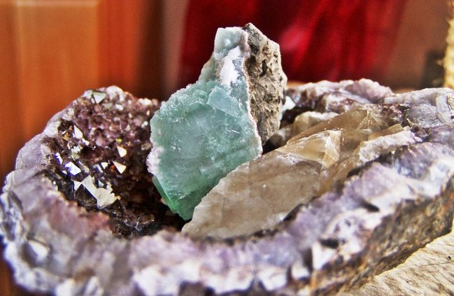 Selbe Druse mit Apophyllit