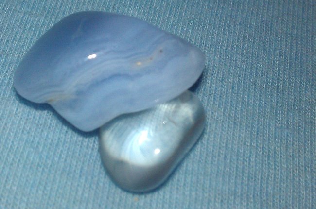 Chalcedon und Bergkristall