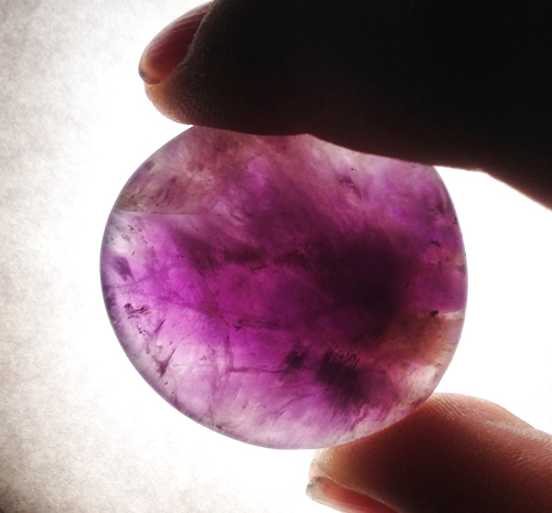 Amethyst oder Fluorit?