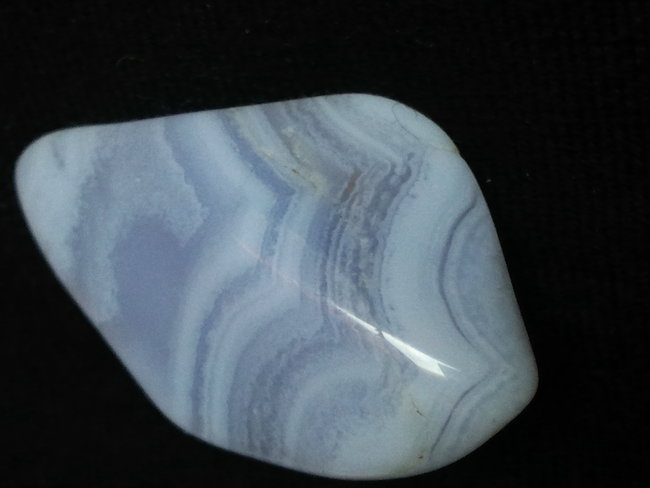 Blauer Bänderchalcedon
