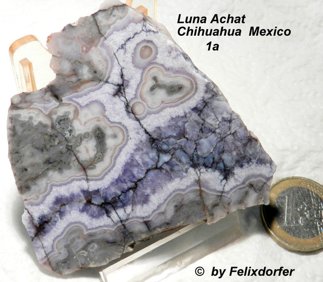 Luna  Achat  1  aus Chihuahua Mexico   Schnitt