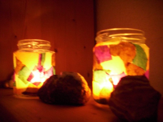 Diese schönen Teelichter bekam ich von meinem Krümel &lt;3 &lt;3