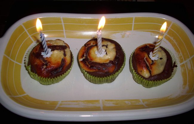 Double Chocolate Cheesecake Muffins ♥ Unser Naschwerk vom 22.05.12