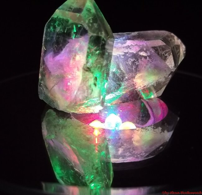 unbehandelte Bergkristalle, perfekte Lichtsteine