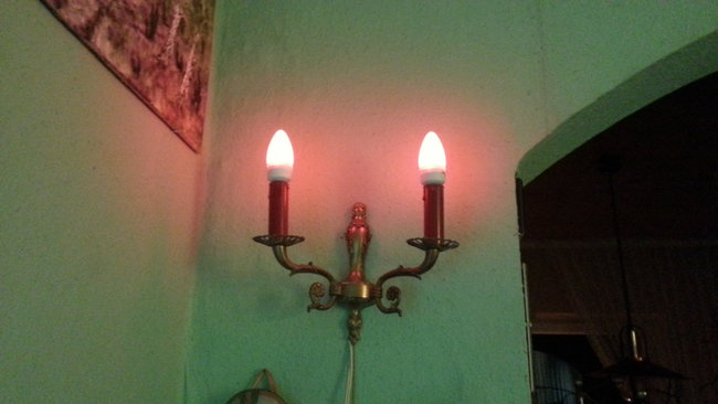 Wandleuchte.