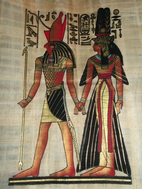 Horus führt Nefertiri