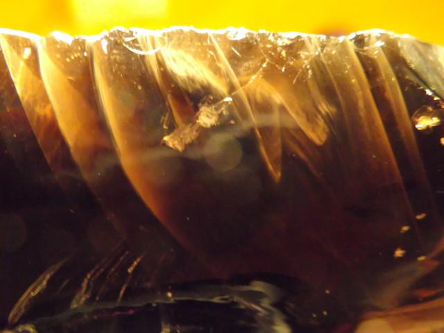 Obsidian mit Lamellen