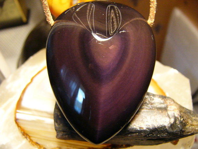 Anhänger Obsidian