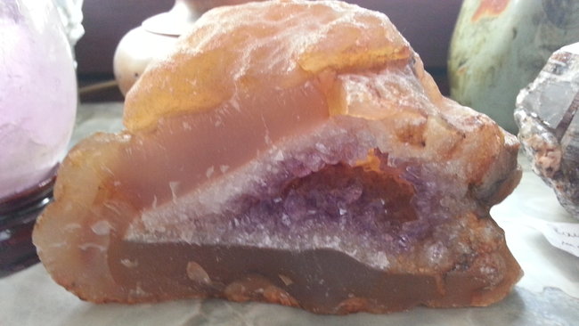 Amethystdruse aus Uruguay. :-)