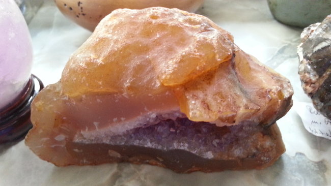 Amethystdruse aus Uruguay. :-)