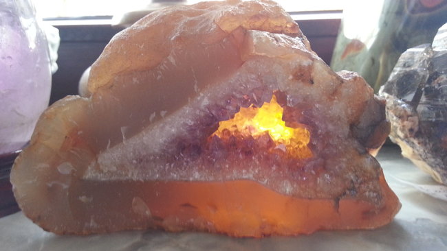 Amethystdruse aus Uruguay. :-)