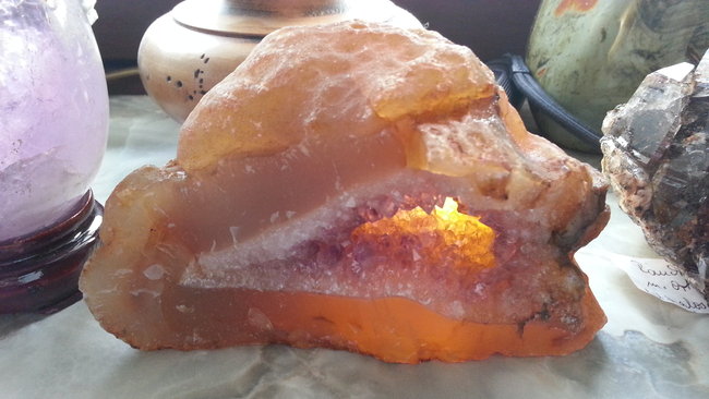 Amethystdruse aus Uruguay. :-)
