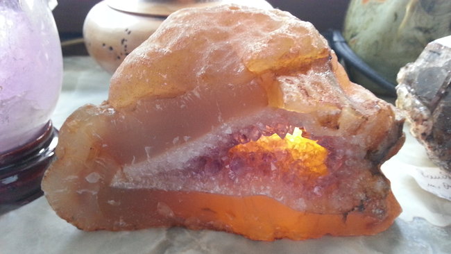 Amethystdruse aus Uruguay. :-)