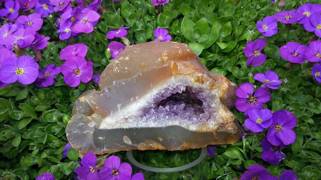 Amethystdruse aus Uruguay. :-)