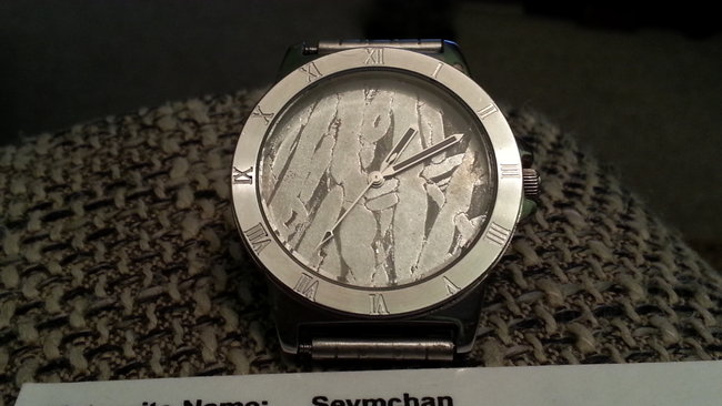 Meteorit Uhr. Seymchan aus Russland. :-)