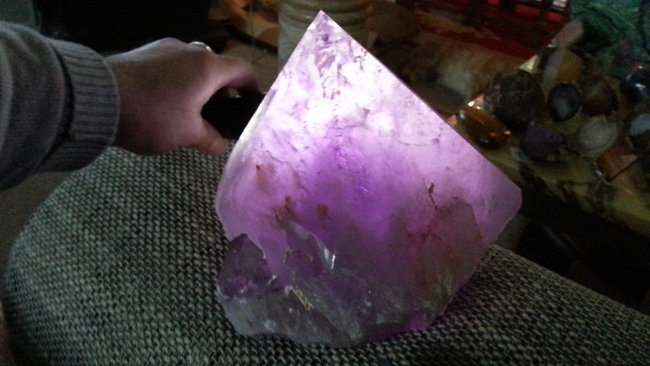 Amethyst Spitze aus Brasilien, 6000 Gramm. :-)