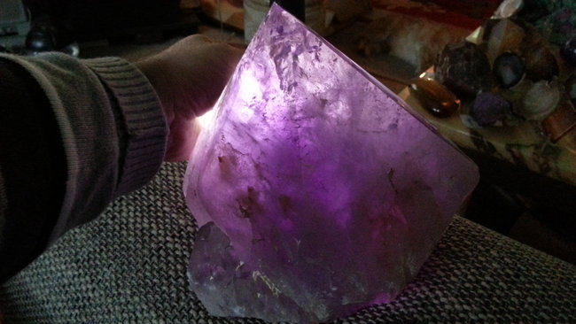 Amethyst Spitze aus Brasilien, 6000 Gramm. :-)