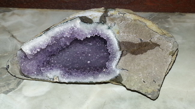 Amethystdruse aus Uruguay. :-)