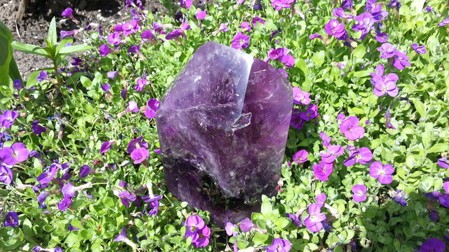 Amethyst Spitze aus Uruguay, 3350 Gramm. :-)