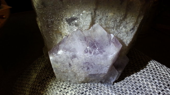 Amethyst Spitze aus Brasilien, 8,3 kg. :-)