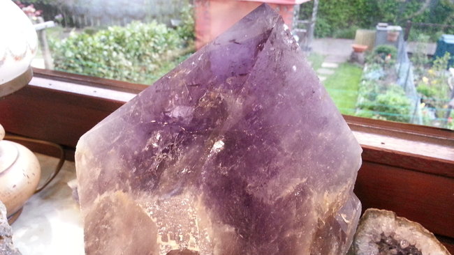 Amethyst Spitze aus Brasilien, 8,3 kg. :-)