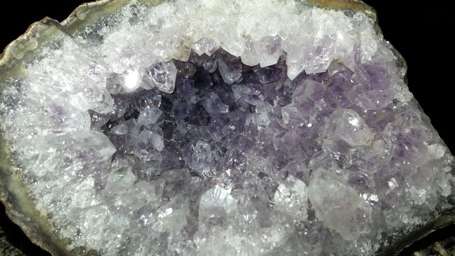 Amethystdruse aus Uruguay. :-)