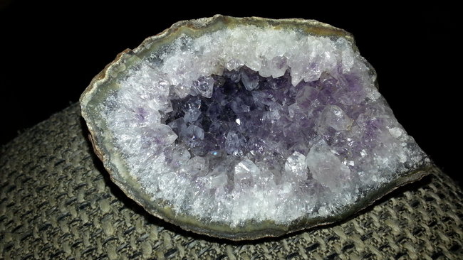 Amethystdruse aus Uruguay. :-)