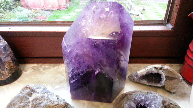 Amethyst Spitze aus Uruguay. :-)