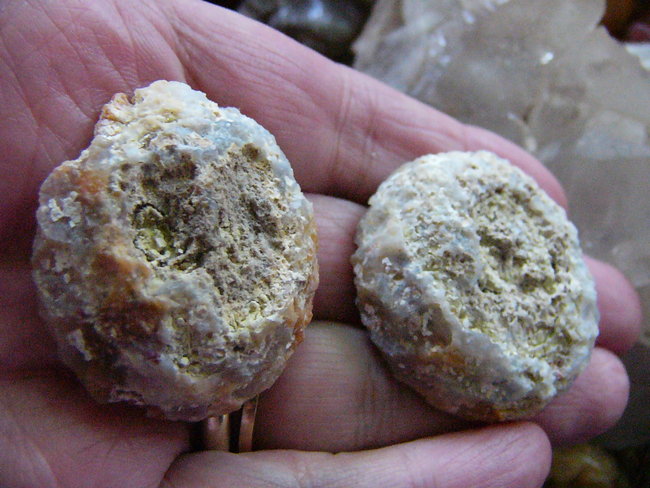 Aussenansicht der Geoden Hälften
