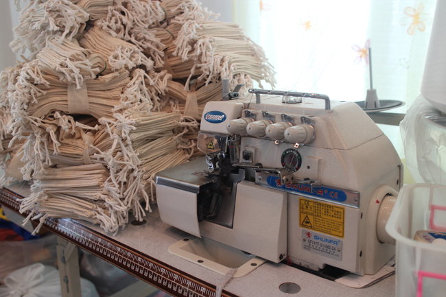 Leinenbeutel Stoffbeutel Produktion
