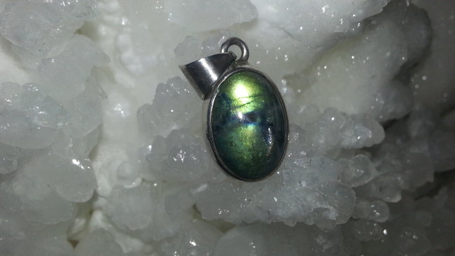Wende Anhänger, Labradorit, Amethyst. :-)