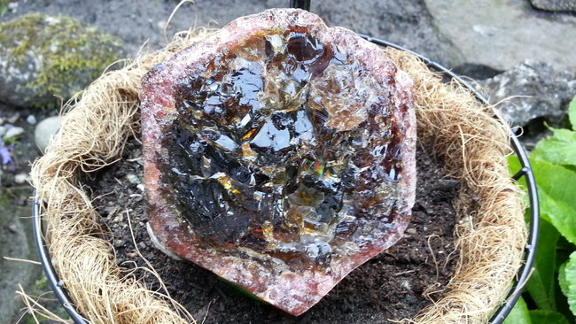 Wassermelonen Turmalin Scheibe. :-)