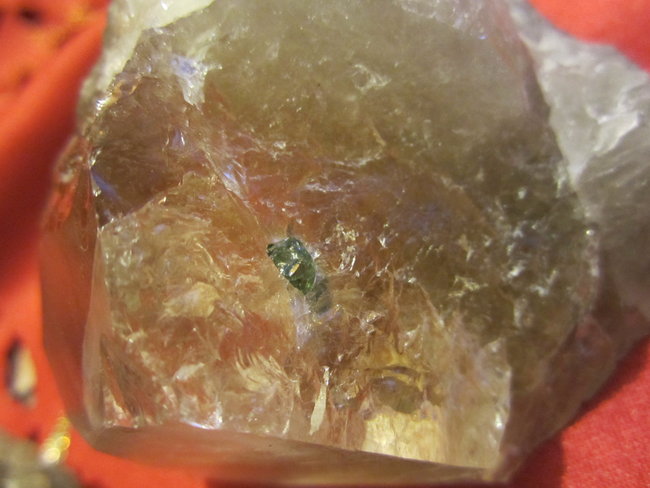 Quarz mit Turmalin