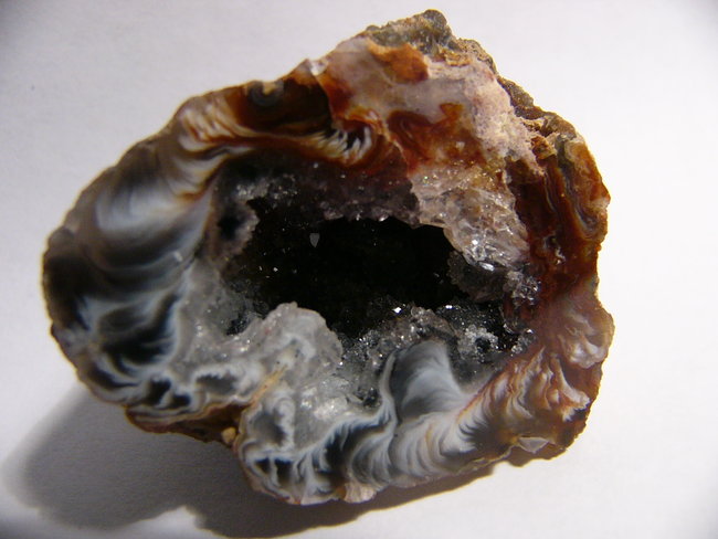 Achat Geode geflammt