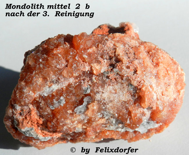Mondolit Mittel 2b nach der 3. Reinigung.
