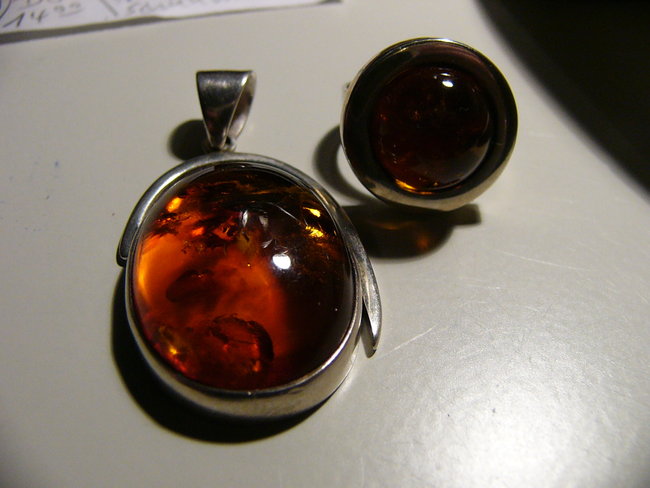Bernstein Ring ,Anhänger